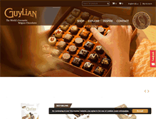 Tablet Screenshot of guylian.com